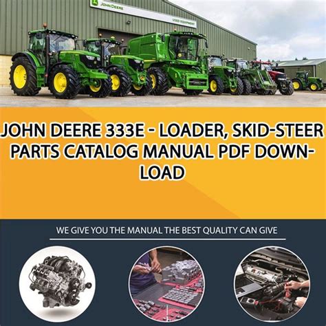 jd skid steer 333e specs|john deere 333e owners manual.